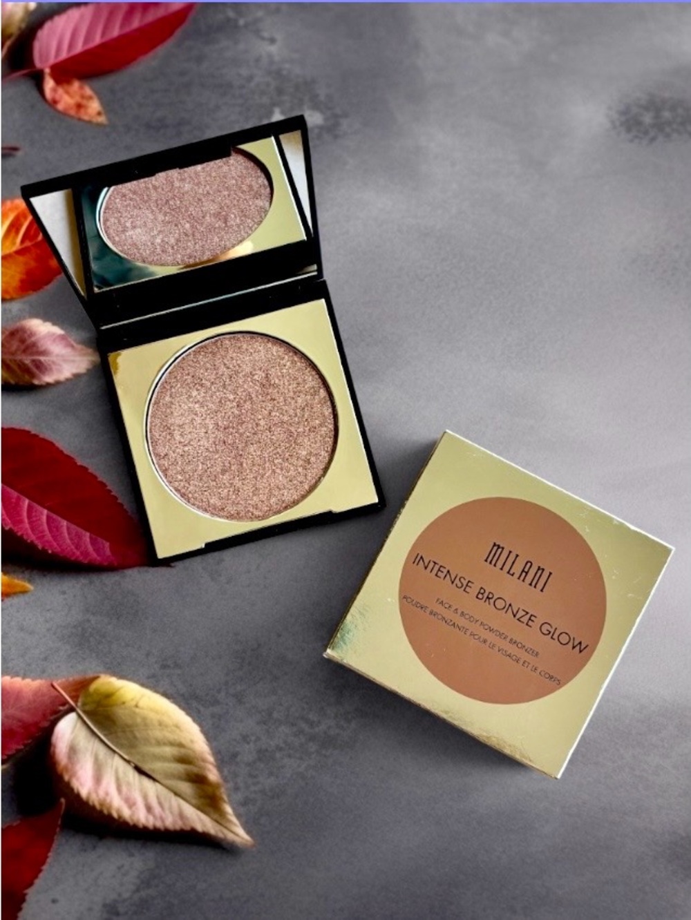 Milani Intense Bronze Glow Bronzer & Highlighter - 01 Sun-kissed Bronze